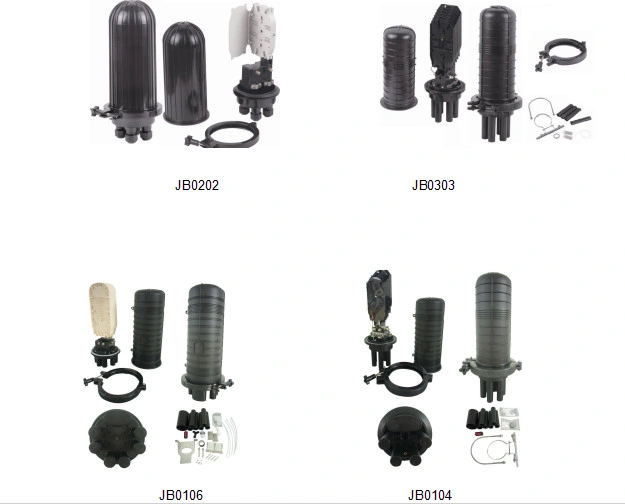 Dome Type Plastic Fiber Optic Cable Splice Closure