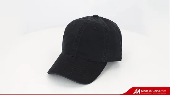 Berretto da baseball sportivo con ricamo sandwich in twill di cotone spazzolato (TRB040)