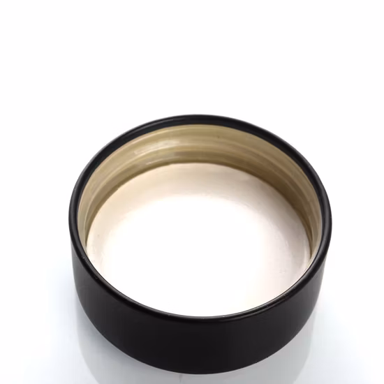 Pompa per lozione personalizzata sinistra/destra con chiusura a coste in plastica a molla, misura 24/410