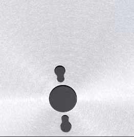 Chiudiporta automatico con chiusura idraulica a molla aperta, corpo in lega di alluminio per uso residenziale